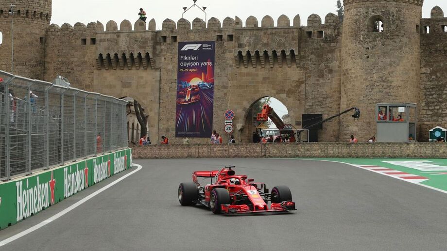GP do Azerbaijão: Vettel conquista pole position