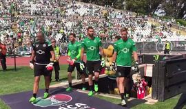 Rui Patrício ouviu o primeiro grande aplauso da tarde