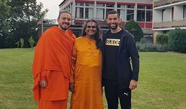 Rui Patrício num retiro espiritual na Alemanha