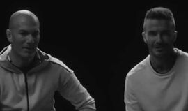 Beckham esteve à conversa com Zidane e fez um pedido... especial