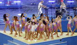 Dua Lipa e companhia deslumbraram antes da final da Champions