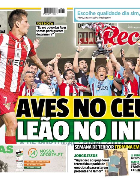 Segunda-feira, 21 de maio de 2018