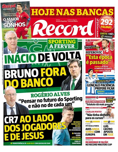 Quarta-feira, 23 de maio de 2018
