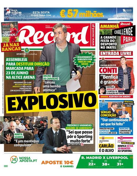Sexta-feira, 25 de maio de 2018