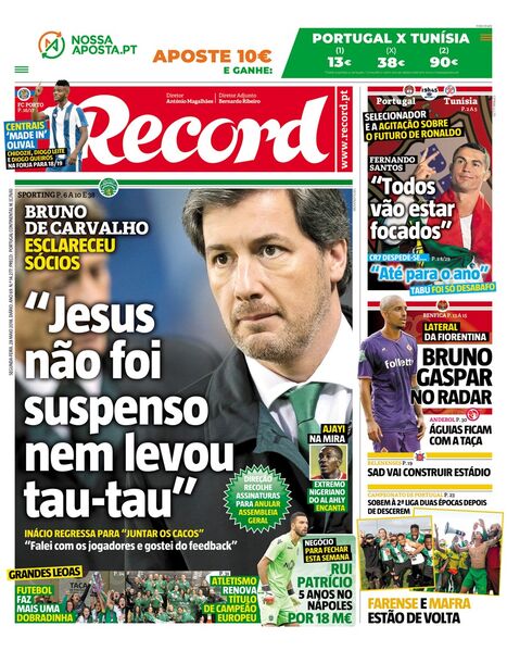 Segunda-feira, 28 de maio de 2018
