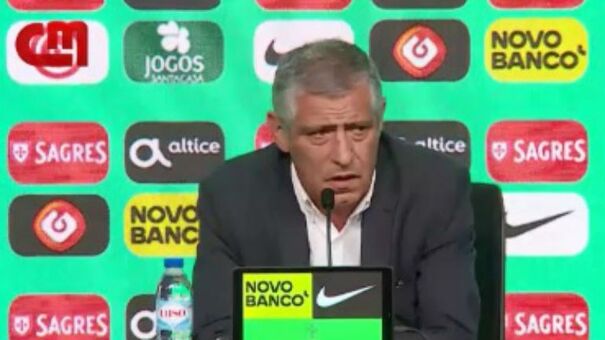 Fernando Santos: «Liguei ao meu amigo Jorge Jesus para expressar o meu repúdio»