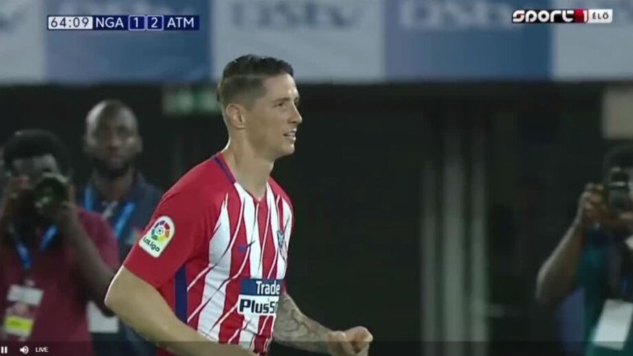 Um momento para a história: assim foi o último golo de Torres pelo At. Madrid