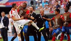 Matic 'atirou-se' ao treinador adjunto da Costa Rica