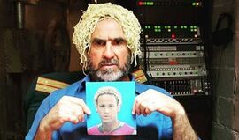 Cantona ao estilo Neymar 'al dente'