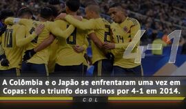 Antevisão ao Colômbia-Japão