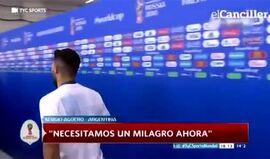Agüero arrasa Sampaoli: «Que diga o que lhe apetecer»