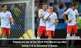 Os dados mais importantes do Polónia-Colômbia (0-3)