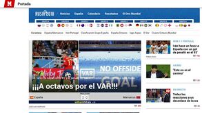 Espanha empata com Marrocos e termina fase de grupos em 1.&ordm;