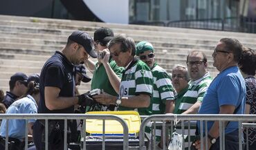 As imagens do dia que marca a história do Sporting