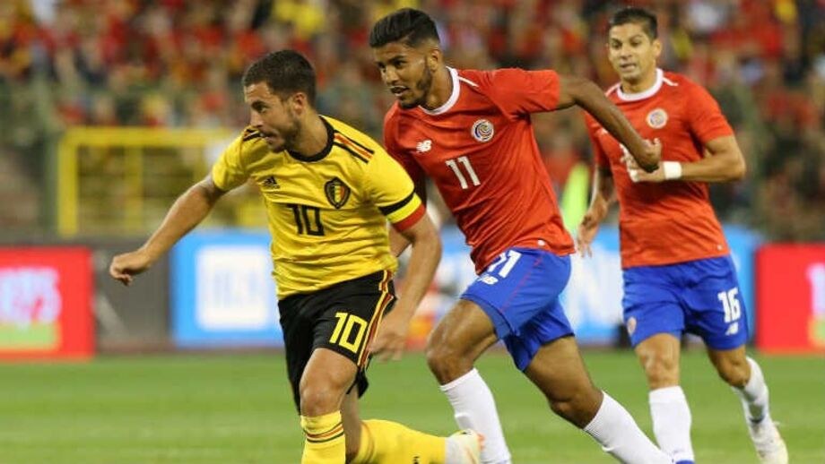 Bélgica impressiona no último jogo de preparação frente à Costa Rica