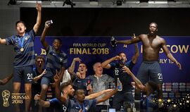 Jogadores franceses tomaram conferência de imprensa de assalto