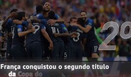 Os números que ficam da final entre França e Croácia