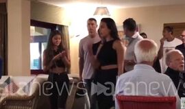 Primeiro jantar de Cristiano Ronaldo em Turim até já meteu aplausos