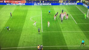 'Ausência' de VAR no primeiro golo da França gerou polémica