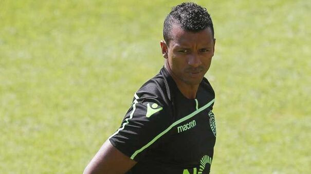 As imagens do primeiro treino no regresso de Nani ao Sporting