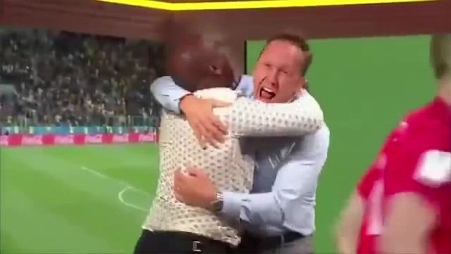 Dier marcou penálti e... foi a loucura na ITV