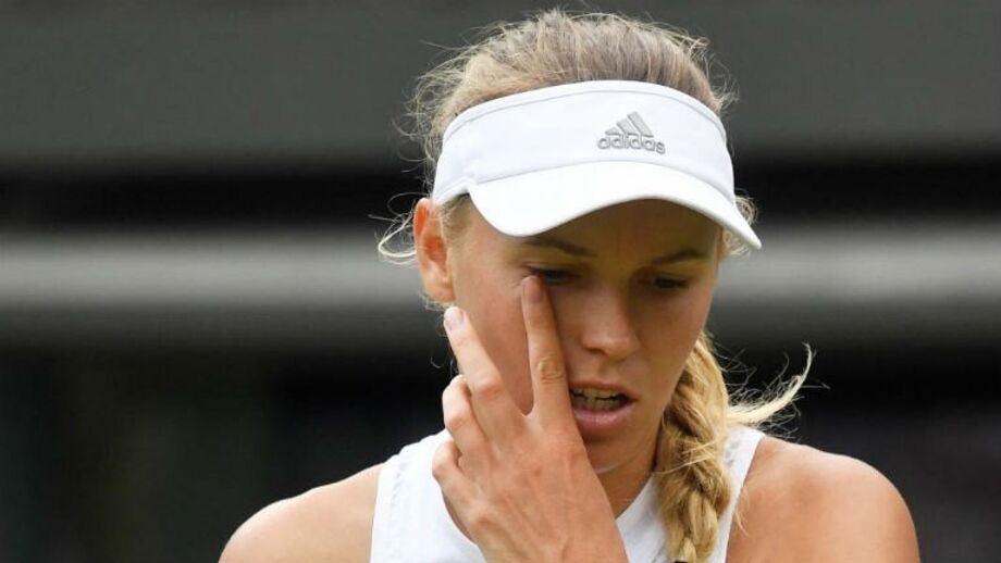 Wozniacki cai na segunda ronda de Wimbledon