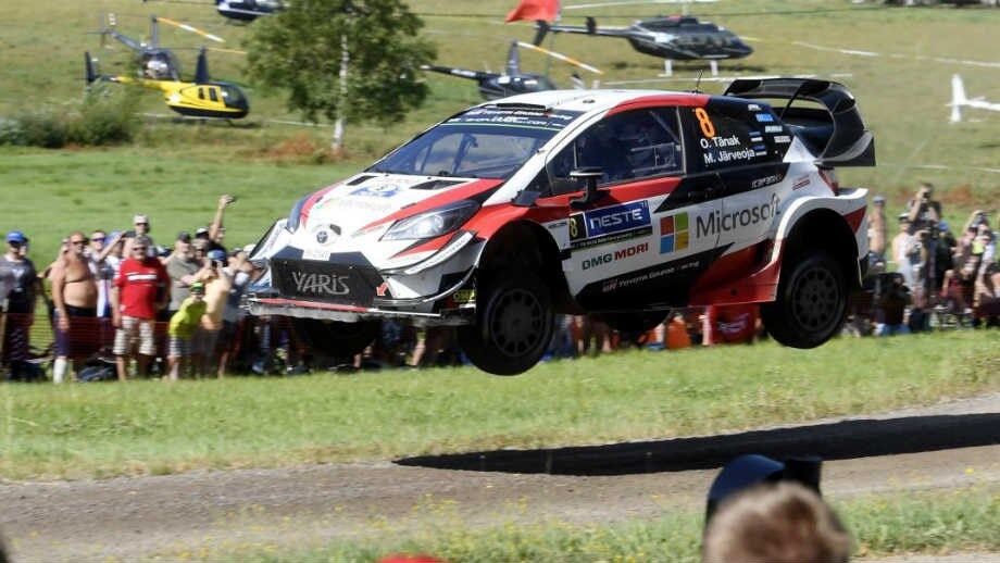 Ott Tänak aumenta vantagem no Rali da Finlândia