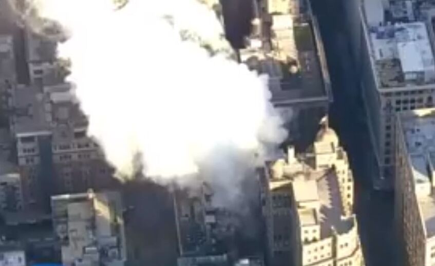 Explosão em Nova Iorque