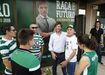 João Benedito confraterniza com sócios e adeptos