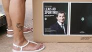 Recolha de assinaturas para o candidato à presidência Bruno de Carvalho