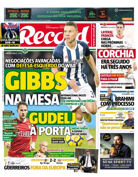 Sexta-feira, 17 de agosto de 2018