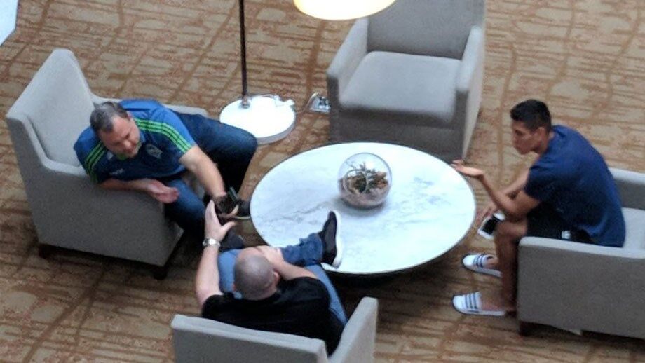 Hurtado foi apanhado a negociar em Seattle