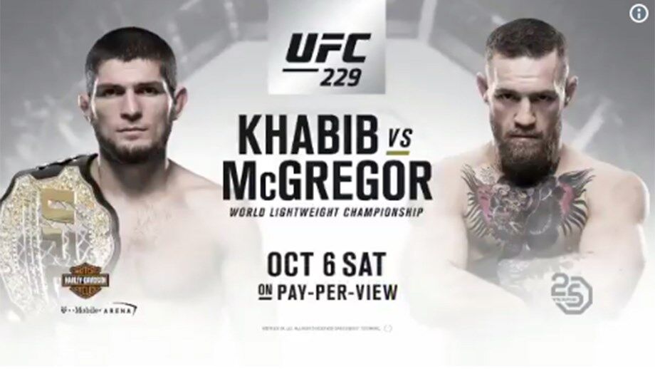 UFC: McGregor de volta aos octógonos em outubro