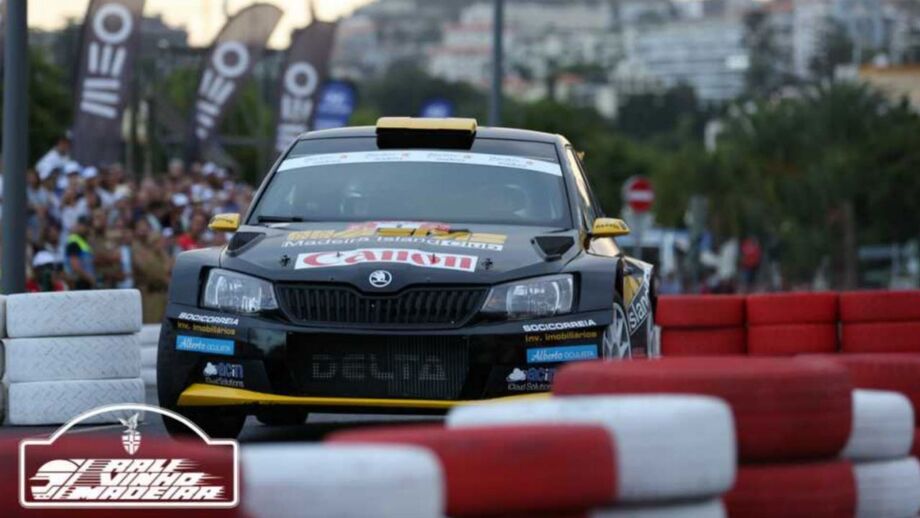 Alexandre Camacho vence nove das dez especias do dia e lidera o Rali da Madeira