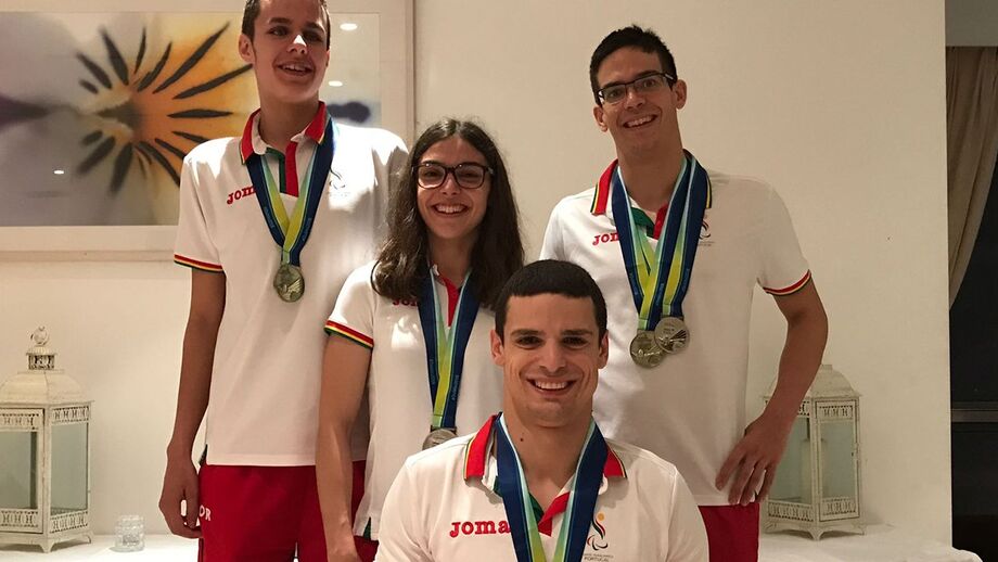 Natação: Portugal conquistou cinco medalhas em Dublin