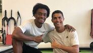 Cuadrado e Cristiano Ronaldo