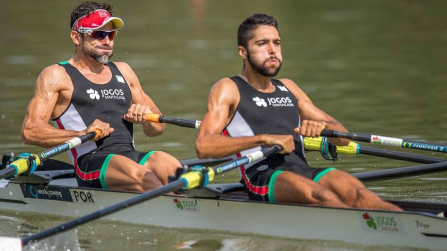 Pedro Fraga e Afonso Costa em 18.º no double scull ligeiro do Mundial