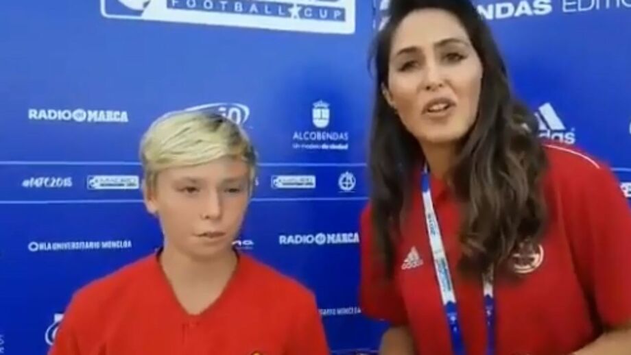 Gesto do filho de Totti emociona mundo do futebol