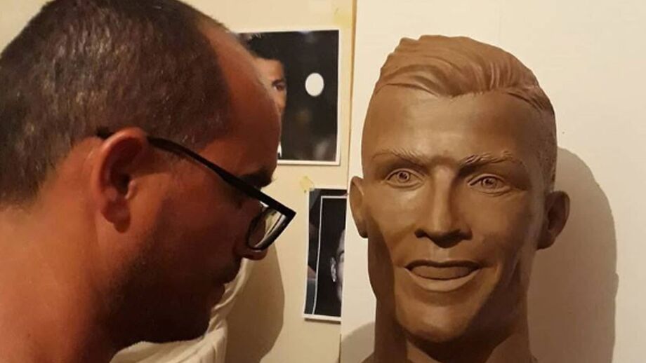 Assim será o novo busto de Cristiano Ronaldo