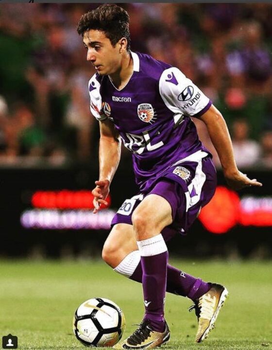 Jacob Italiano (Peth Glory/Austrália) - Médio ofensivo, nasceu a 30 de julho de 2001