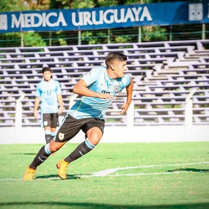 Facundo Milán (Defensor Sporting/Uruguai) - Avançado, nasceu a 3 de fevereiro de 2001