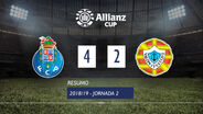 O resumo do FC Porto-Varzim (4-2)
