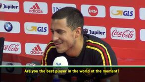 Hazard e a Bola de Ouro: «Talvez seja por isso que queira ir jogar para Espanha»
