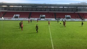 Derrota frente ao Penafiel em jogo particular