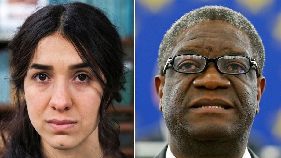 Nobel da Paz atribuído a médico Denis Mukwege e ativista Nadia Murad