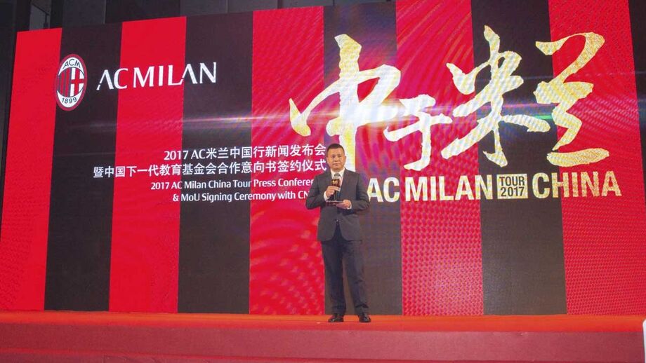 O desastre financeiro chinês do AC Milan