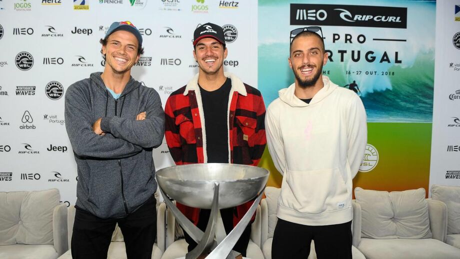 Gabriel Medina e Filipe Toledo acreditam que só haverá campeão mundial no Havai