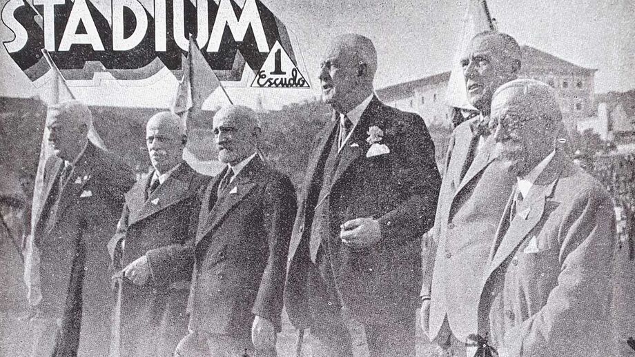 Em 1938, clubes de Lisboa homenagearam os pioneiros