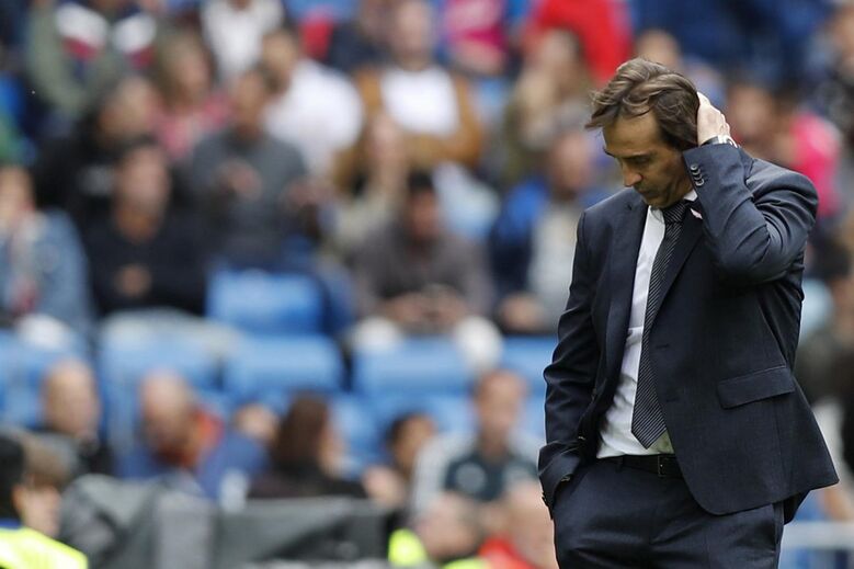 Lopetegui - Treinador é apontado como o grande responsável pela crise e a continuidade está por um fio