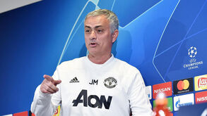 Os dedos de Mourinho...